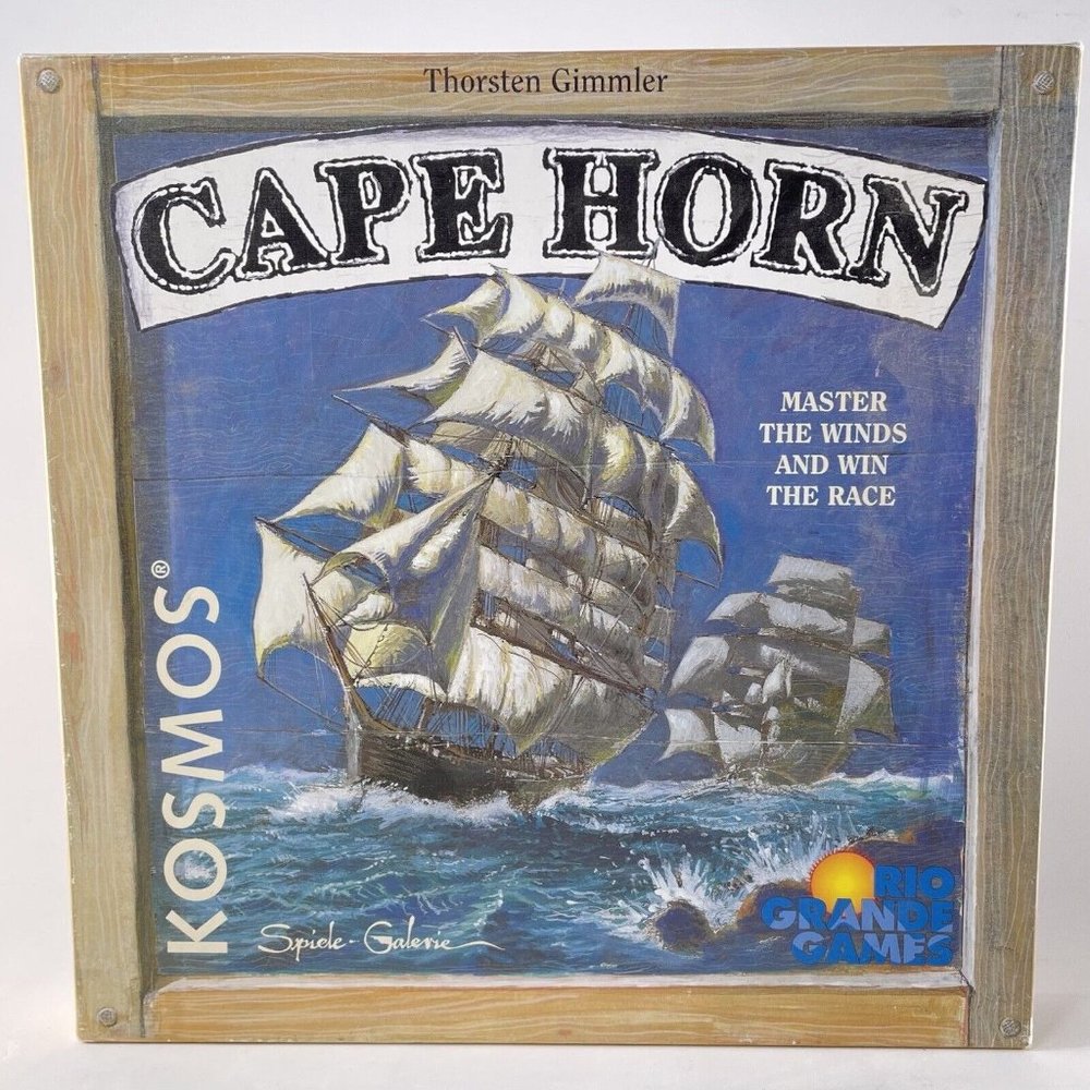 Vintage Cape Horn Rio Grande Board Game